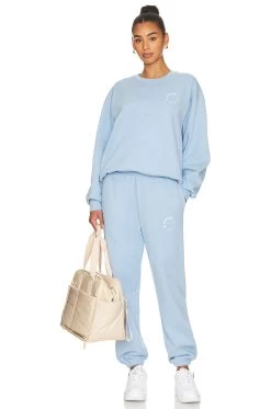 7 Days Active Monday Sweatshirt Frozen Fjord -Fashion Women's Clothing Store 7DAR WK12 V5