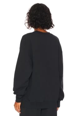 7 Days Active Monday Sweatshirt Vintage Black -Fashion Women's Clothing Store 7DAR WK9 V4