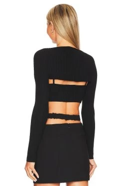 Antonella Shrug Set Black -Fashion Women's Clothing Store AAYR WK31 V4