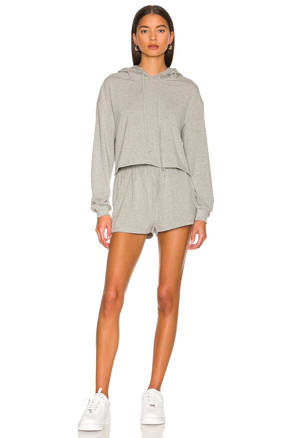 ENSEMBLE DE NUIT SUSIE Heather Grey 3 ENSEMBLE DE NUIT SUSIE Heather Grey