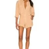 River Romper Camel Pigment -Fashion Women's Clothing Store ACMR WR83 V1