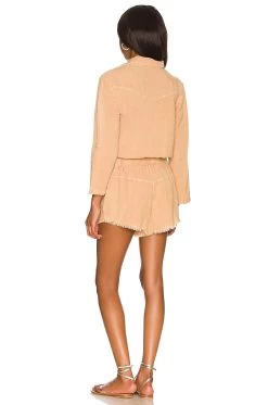 River Romper Camel Pigment 7 River Romper Camel Pigment -Fashion Women's Clothing Store ACMR WR83 V3