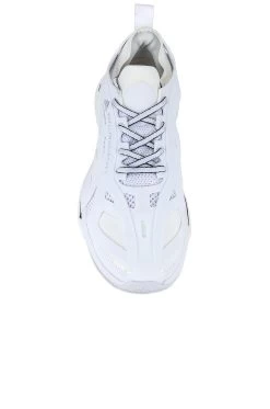 Adidas By Stella Mccartney Solarglide Sneaker White, Active Orange, & White Vapour -Fashion Women's Clothing Store ADID WZ137 V4