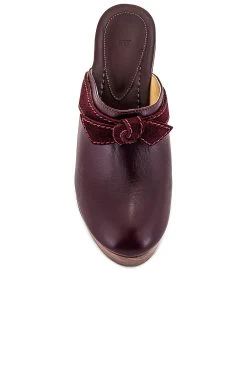 Clarita 100 Clog Bloodstone 9 Clarita 100 Clog Bloodstone -Fashion Women's Clothing Store AEBR WZ89 V4