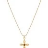 Taya Necklace 24k Gold Vermeil 1 Taya Necklace 24k Gold Vermeil -Fashion Women's Clothing Store AEUM WL21 V1
