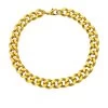 Thea Necklace Gold Plated Brass -Fashion Women's Clothing Store AEUM WL7 V1