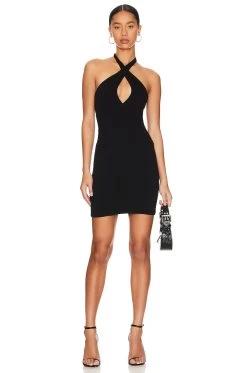 X REVOLVE Beckham Dress Black