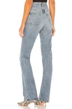 AGOLDE Vintage High Rise Flare Clamour -Fashion Women's Clothing Store AGOL WJ231 V3