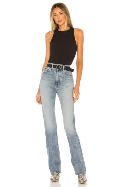 AGOLDE Vintage High Rise Flare Clamour -Fashion Women's Clothing Store AGOL WJ231 V4