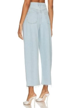 AGOLDE Dagna High Rise Pleat Baggy In Pivot Pivot 8 AGOLDE Dagna High Rise Pleat Baggy In Pivot Pivot -Fashion Women's Clothing Store AGOL WJ479 V3