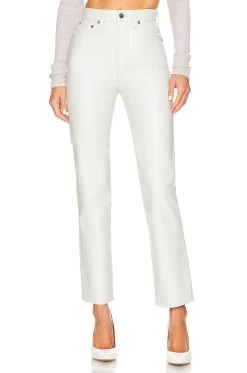 AGOLDE Recycled Leather Fitted 90's Detox -Fashion Women's Clothing Store AGOL WP26 V1