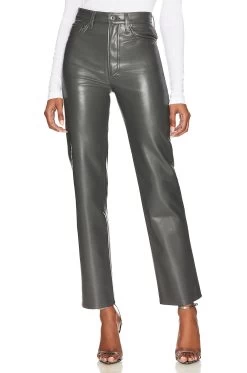 AGOLDE Recycled Leather Fitted 90's Detox -Fashion Women's Clothing Store AGOL WP36 V1