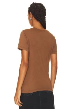 AGOLDE Annise Slim Tee Beeswax -Fashion Women's Clothing Store AGOL WS192 V3