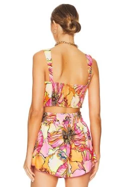 X REVOLVE Lupe Top Praia Multicolor -Fashion Women's Clothing Store AGUA WS55 V3