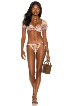 Romina Leva Bikini Top Multicolor 9 Romina Leva Bikini Top Multicolor -Fashion Women's Clothing Store AGUA WX503 V4
