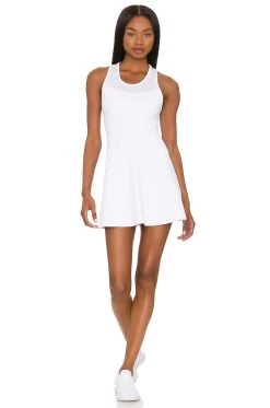 Serena Dress White