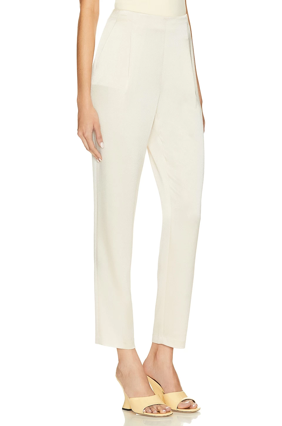 Alice + Olivia Jessie Slim Pant Champagne 4 Alice + Olivia Jessie Slim Pant Champagne - Image 2