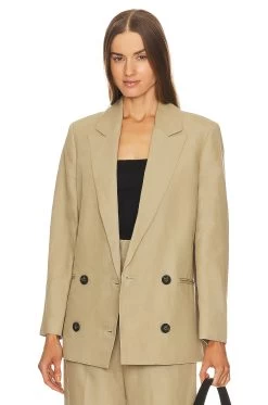 AllSaints Petra Blazer Light Beige