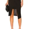 AllSaints Ara Sami Skirt Black 2 AllSaints Ara Sami Skirt Black -Fashion Women's Clothing Store ALLR WQ11 V1