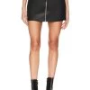 AllSaints Piper Faux Skirt Black -Fashion Women's Clothing Store ALLR WQ16 V1