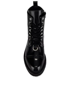 AllSaints Lira Boot Black 10 AllSaints Lira Boot Black -Fashion Women's Clothing Store ALLR WZ55 V4