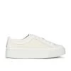 AllSaints Milla Sneaker White Leather And Suede Mix -Fashion Women's Clothing Store ALLR WZ93 V1