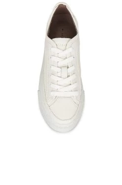 AllSaints Milla Sneaker White Leather And Suede Mix -Fashion Women's Clothing Store ALLR WZ93 V4