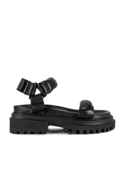 AllSaints Helium Sandal Black