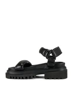 AllSaints Helium Sandal Black -Fashion Women's Clothing Store ALLR WZ97 V5