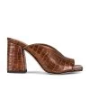 ALOHAS Frenchie Mule Brown Croco 2 ALOHAS Frenchie Mule Brown Croco -Fashion Women's Clothing Store ALOH WZ137 V1