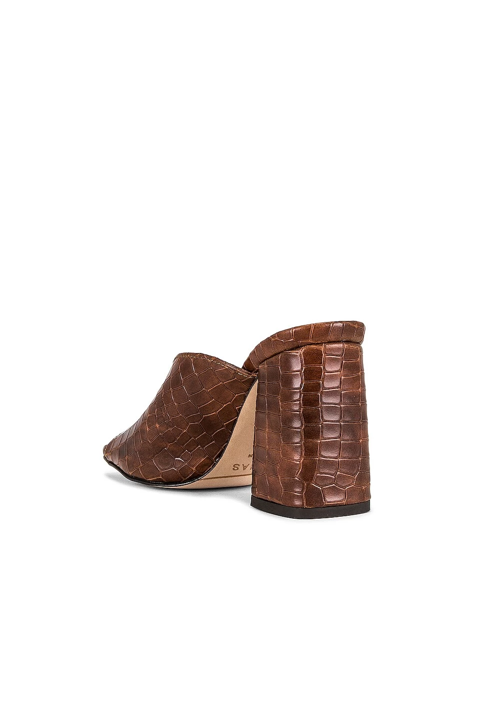 ALOHAS Frenchie Mule Brown Croco 5 ALOHAS Frenchie Mule Brown Croco - Image 3
