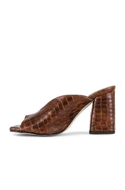 ALOHAS Frenchie Mule Brown Croco 11 ALOHAS Frenchie Mule Brown Croco -Fashion Women's Clothing Store ALOH WZ137 V5