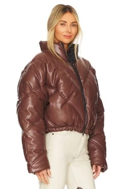 A.L.C. Morrison Jacket Caffe 9 A.L.C. Morrison Jacket Caffe -Fashion Women's Clothing Store ALX WO63 V3