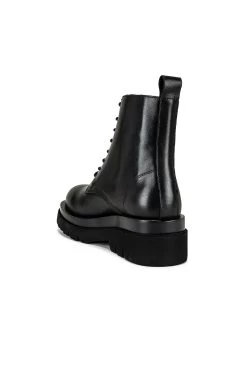 Capri Lace Up Boot Black Burnished 9 Capri Lace Up Boot Black Burnished -Fashion Women's Clothing Store AMAE WZ200 V3