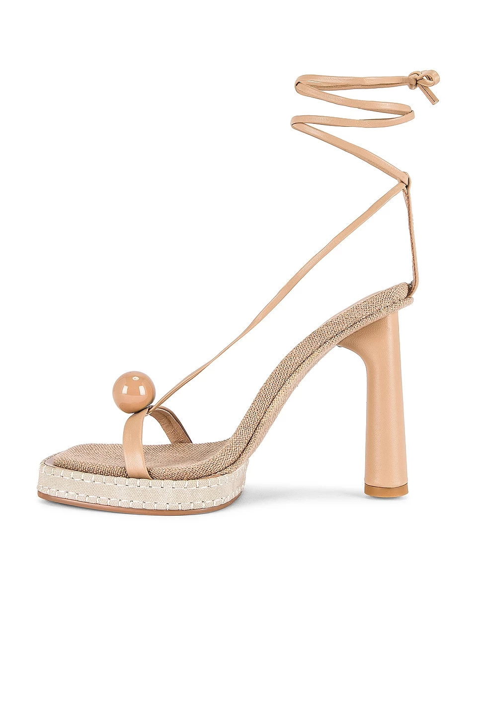 Gigi Platform Heel Natural Leather 7 Gigi Platform Heel Natural Leather - Image 5