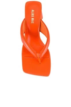 Ringo Mule Orange -Fashion Women's Clothing Store AMAE WZ272 V4