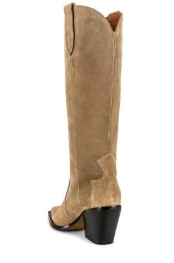 Mabel Boot Natural Suede -Fashion Women's Clothing Store AMAE WZ295 V3