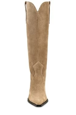 Mabel Boot Natural Suede -Fashion Women's Clothing Store AMAE WZ295 V4
