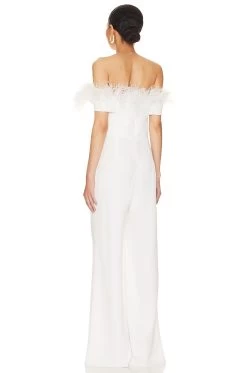 X REVOLVE Keeley Jumpsuit Ivory -Fashion Women's Clothing Store AMAN WC82 V3