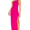 X REVOLVE Marea Gown Hot Pink -Fashion Women's Clothing Store AMAN WD1380 V1