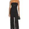 X Revolve Levi Gown Black 1 X Revolve Levi Gown Black -Fashion Women's Clothing Store AMAN WD1840 V1