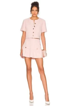 Braswell Skort Blush -Fashion Women's Clothing Store AMAN WF135 V4