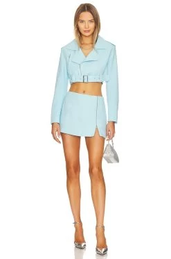 Jaden Skort Ice Blue -Fashion Women's Clothing Store AMAN WF159 V4