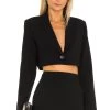 X REVOLVE Pembroke Blazer Black -Fashion Women's Clothing Store AMAN WO58 V1