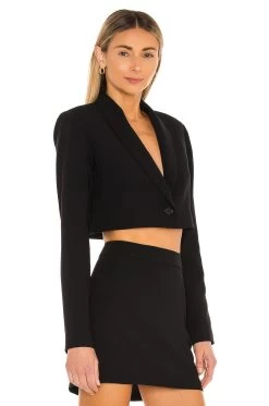 X REVOLVE Pembroke Blazer Black 7 X REVOLVE Pembroke Blazer Black -Fashion Women's Clothing Store AMAN WO58 V2