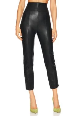 X REVOLVE Romana Pants Hot Pink Leather 14 X REVOLVE Romana Pants Hot Pink Leather -Fashion Women's Clothing Store AMAN WP90 V1