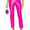 X REVOLVE Romana Pants Hot Pink Leather 1 X REVOLVE Romana Pants Hot Pink Leather -Fashion Women's Clothing Store AMAN WP96 V1
