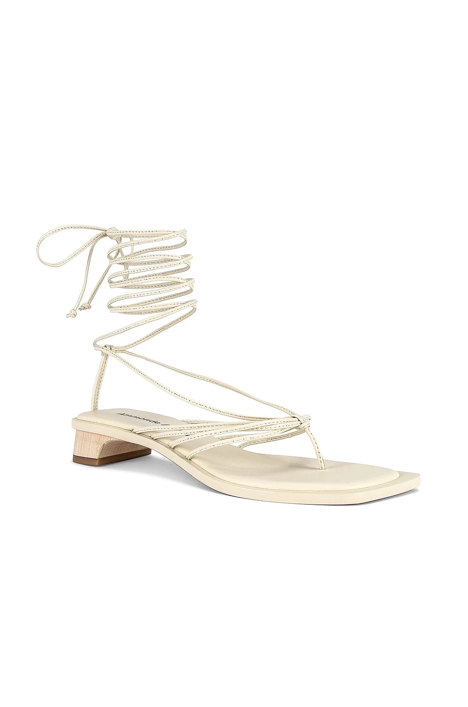 SANDALIA ENCAJE ALLEGRA Ivory 4 SANDALIA ENCAJE ALLEGRA Ivory - Image 2