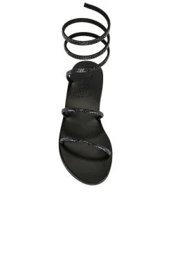 Ancient Greek Sandals Ofis Low Sandal Black -Fashion Women's Clothing Store ANCR WZ115 V4