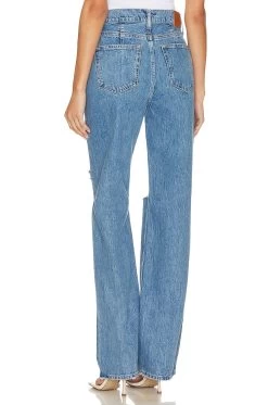 ANINE BING Gio Jean Destructed Blue Bayou -Fashion Women's Clothing Store ANIN WJ62 V3